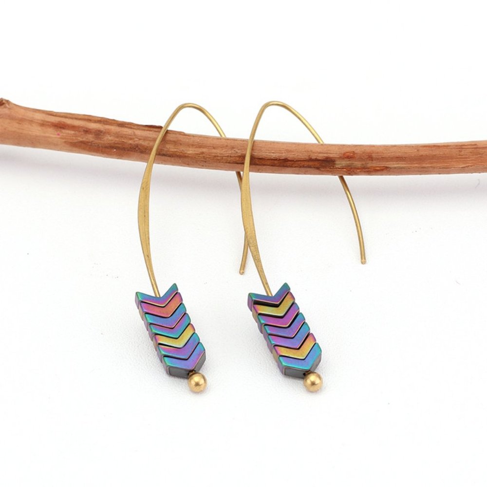 Arrow Earrings - Multi Color